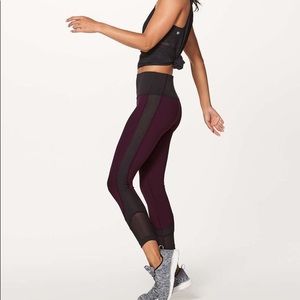 Lululemon dark adobe ready set go tight